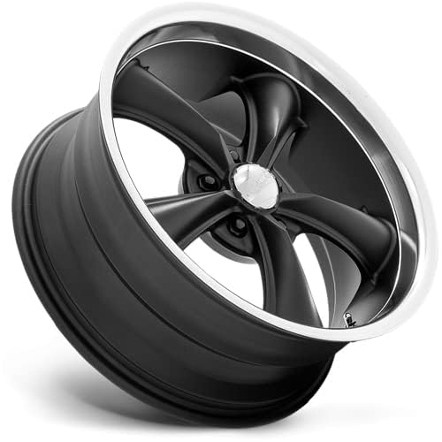 American Racing Vintage VN338 BOSS TT 20X10 5X4.75 5.58 2mm TEXTURED BLACK WITH DIAMOND CUT LIP - VN338201034702US - Image 4