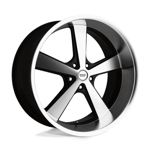 American Racing Vintage VN701 NOVA 22X11 5X5.0 6.71 18mm GLOSS BLACK MACHINED - VN70122150318 - Image 5